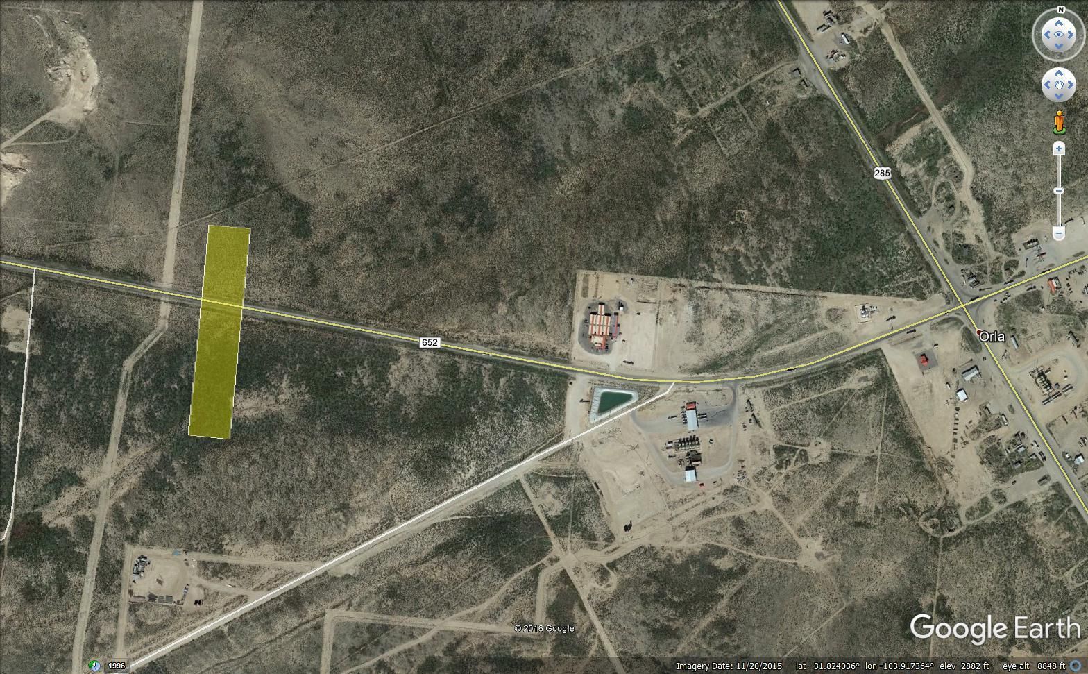 8 acres in Orla, TX, 79770 Land and Farm