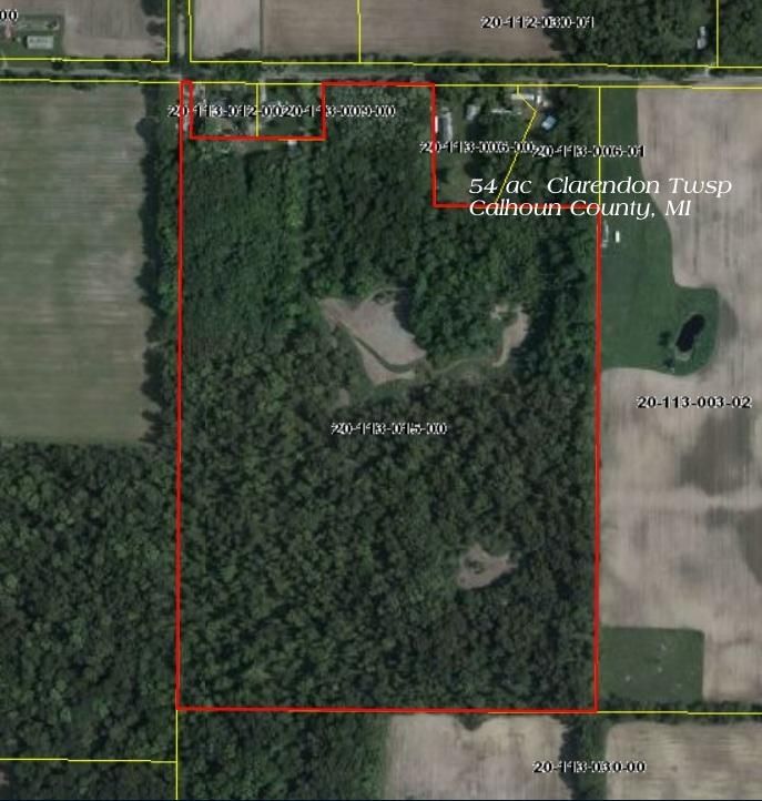 54 Acres, P Dr S, Tekonsha, MI 49092 Land and Farm