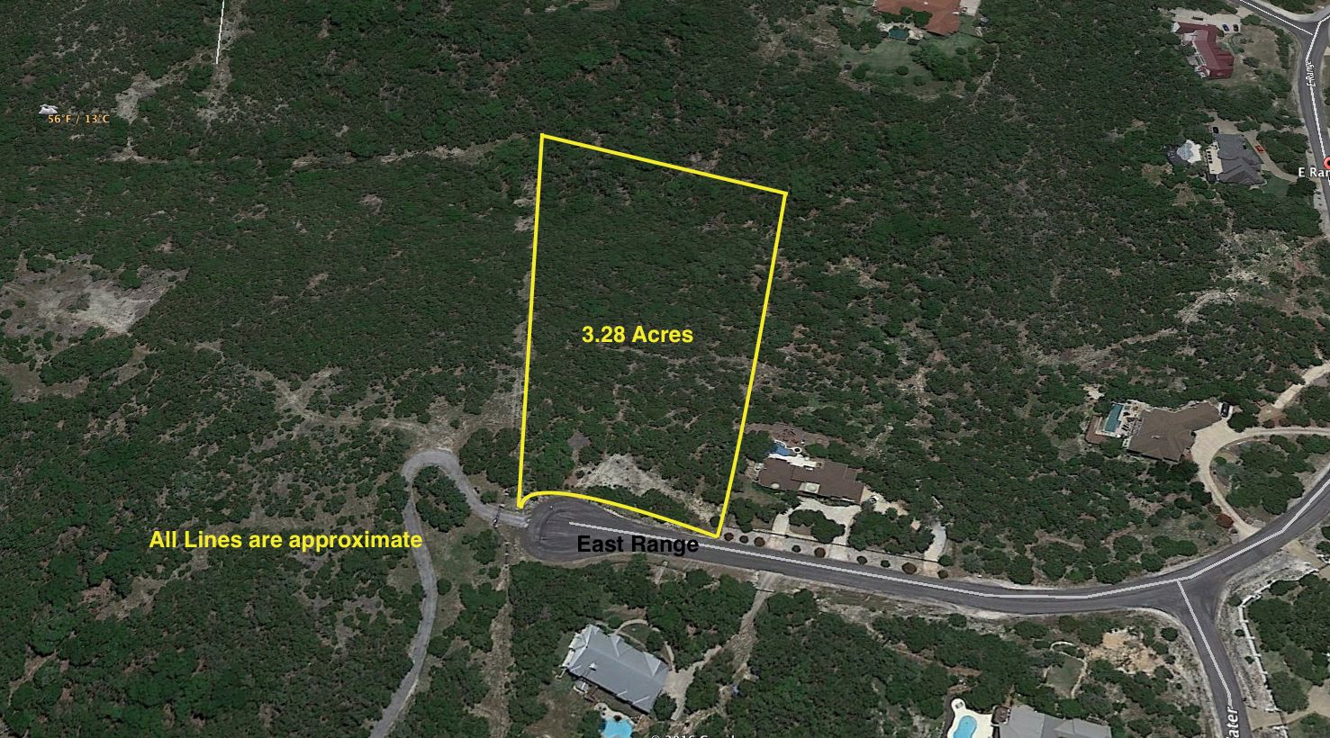 3.28 Acres, 22607 E Range, San Antonio, TX 78255 Land and Farm