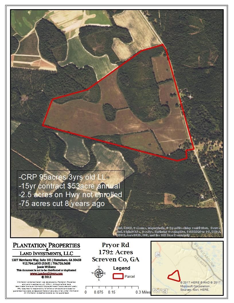 179 Acres, Pryor Rd, Newington, GA 30446 Land and Farm