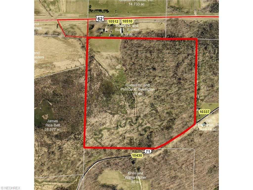 39 Acres, Township Road 71, Killbuck, OH 44637 Land and Farm