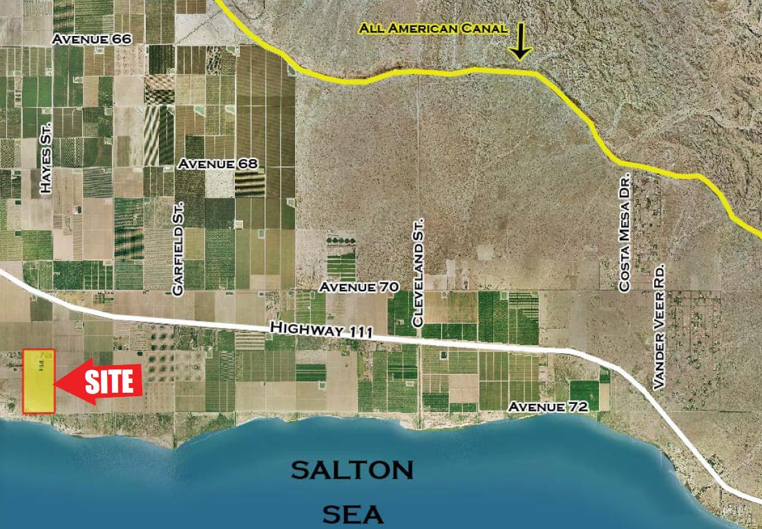 80 Acres, Hayes & 72nd Avenue, Mecca, CA 92254 Land and Farm