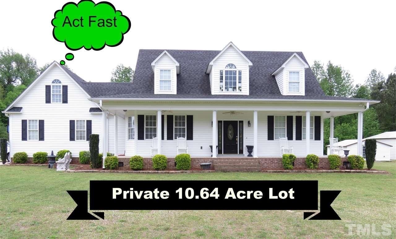 10.64 Acres, 589 Eugene Jernigan Road, Dunn, NC 28334 Land and Farm