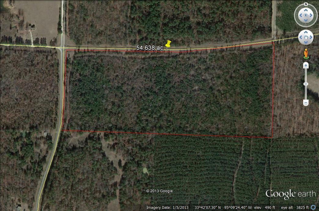54 Acres, Bagwell, TX 75426 Land and Farm