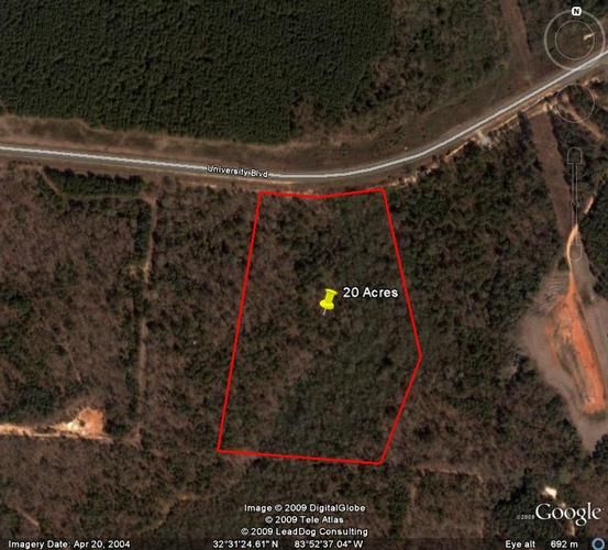 20 Acres, South side of University Blvd., Fort Valley, GA 31030 Land