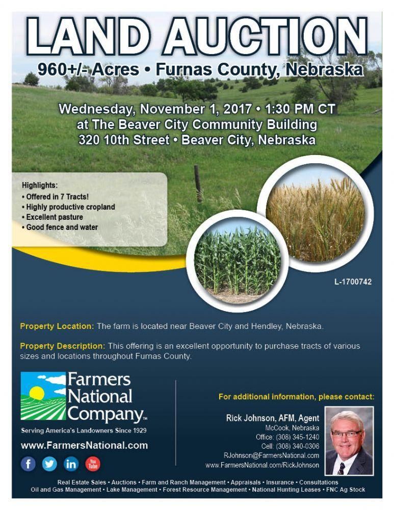 960 Acres, Beaver City, NE 68926 Land and Farm