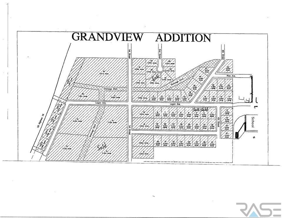 4.99 Acres, 1 First St, Gregory, SD 57533 Land and Farm