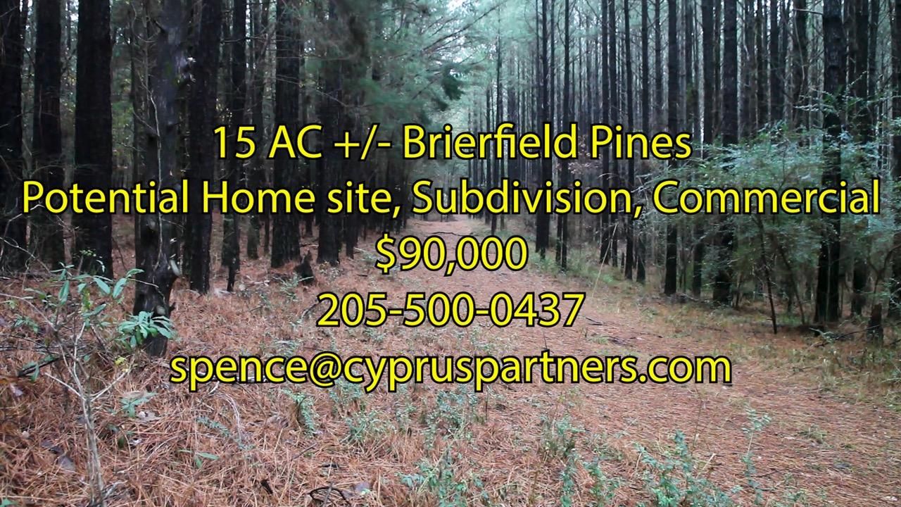 15 Acres, Alabama Highway 139, Brierfield, AL 35035 Land and Farm