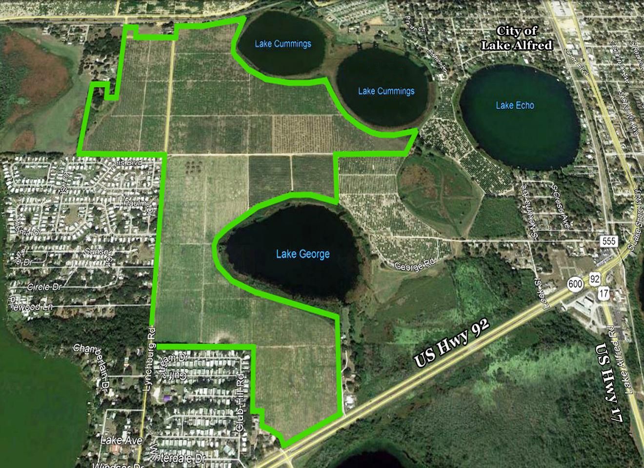 405 Acres, Lynchburg Road, Lake Alfred, FL 33850 Land and Farm