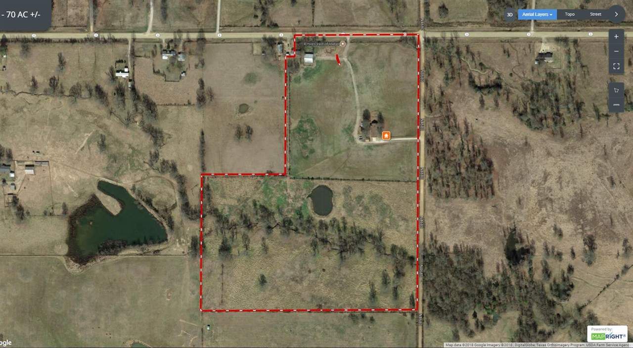 70 Acres, 119 Black Road, Idabel, OK 74745 Land and Farm