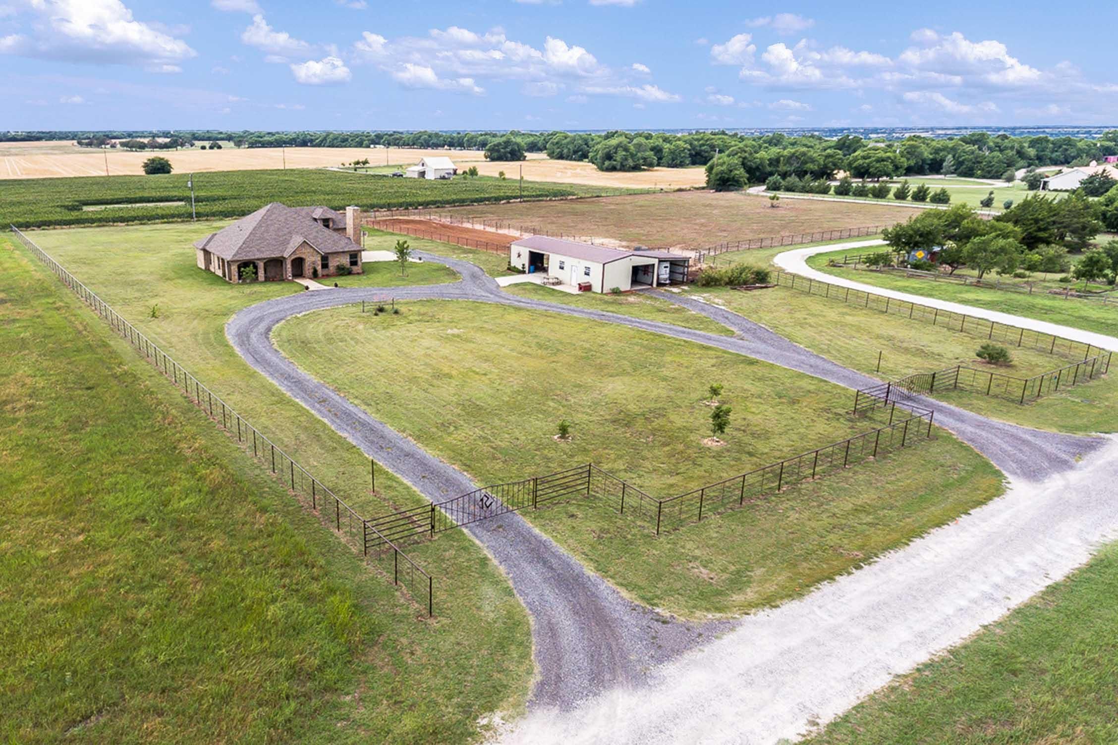 2 Acres, 232 La Buena Vida Drive, Gunter, TX 75058 Land and Farm