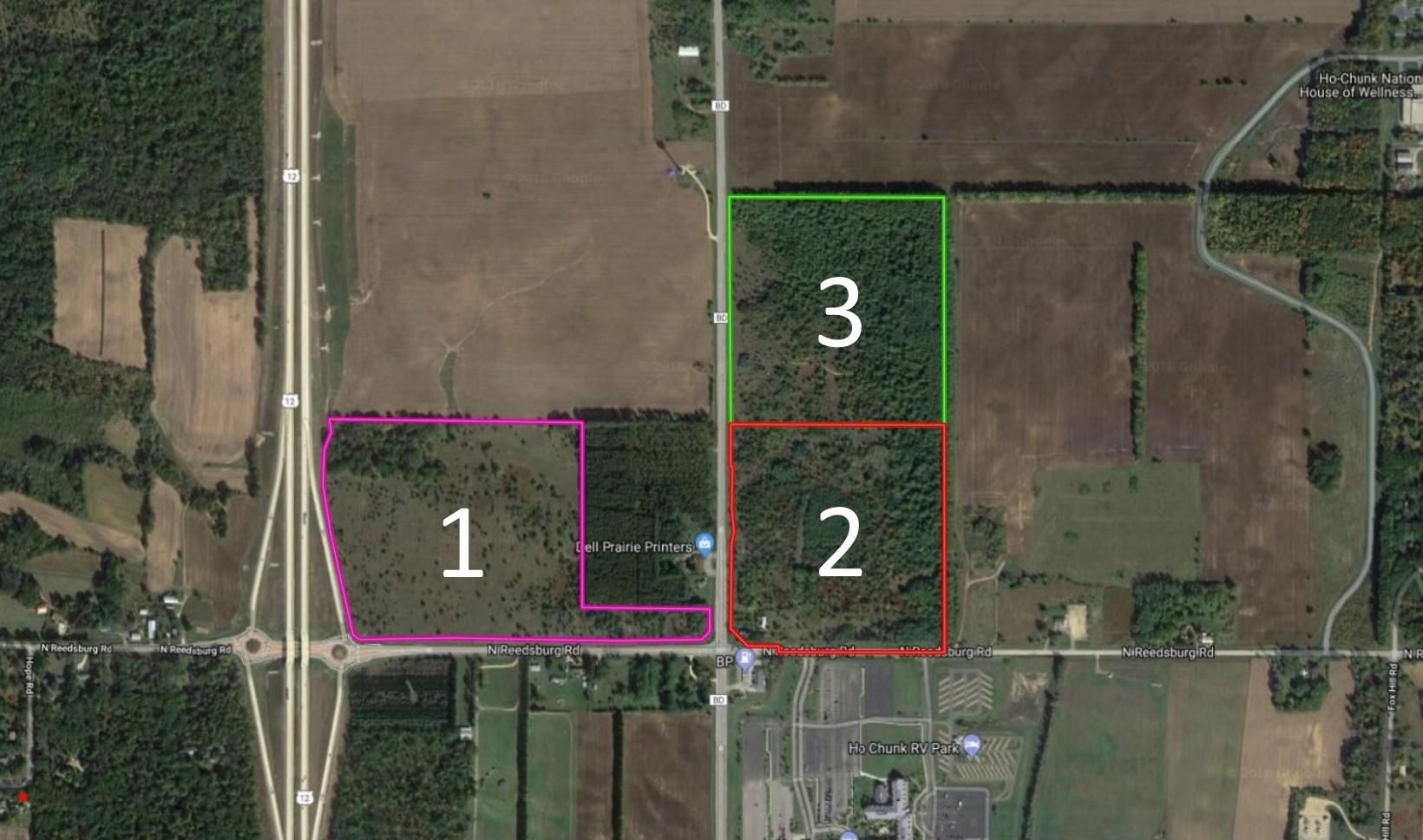120.2 Acres, North Reedsburg Road, Baraboo, WI 53913 Land and Farm