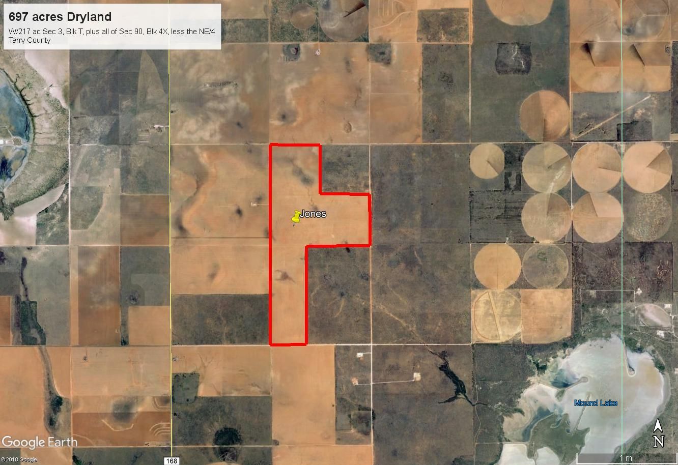 697 acres in Brownfield, TX, 79316 Land and Farm