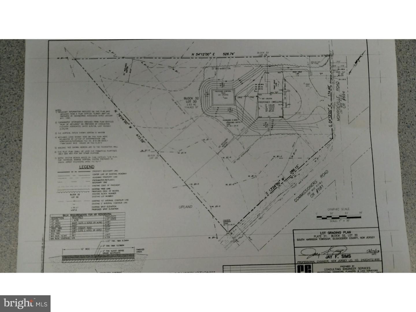 8 Acres, L30 MONROEVILLE ROAD, Mullica Hill, NJ 08062 Land and Farm