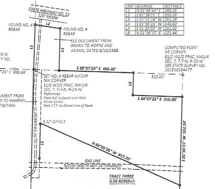 11 Acres, 13522 22 Highway, New Blaine, AR 72851 Land and Farm