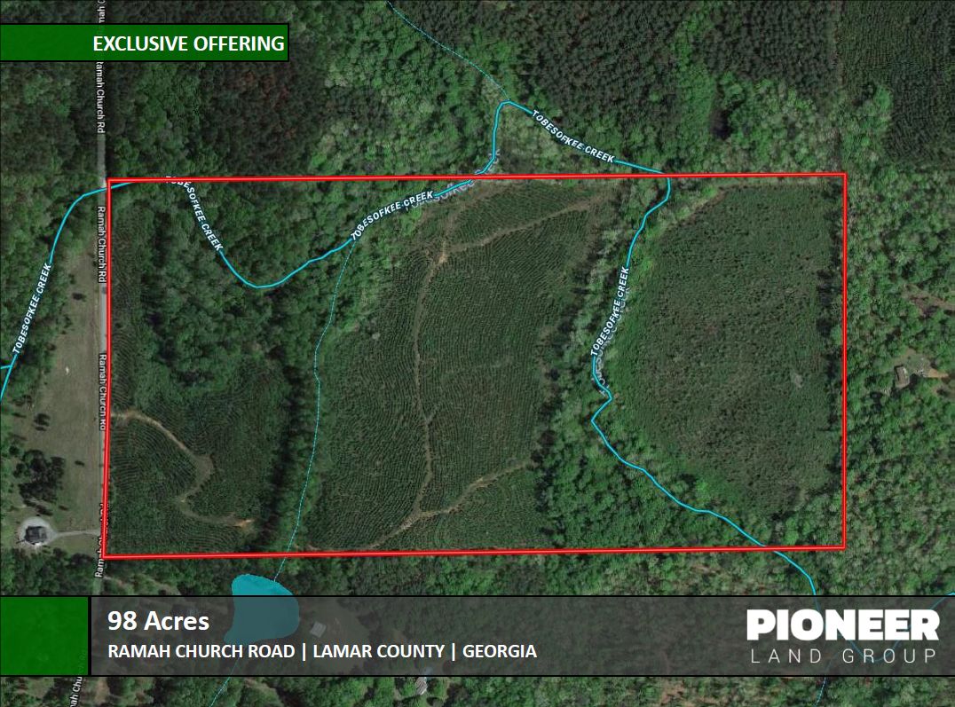 98 Acres, Ramah Church Road, Barnesville, GA 30204 Land and Farm