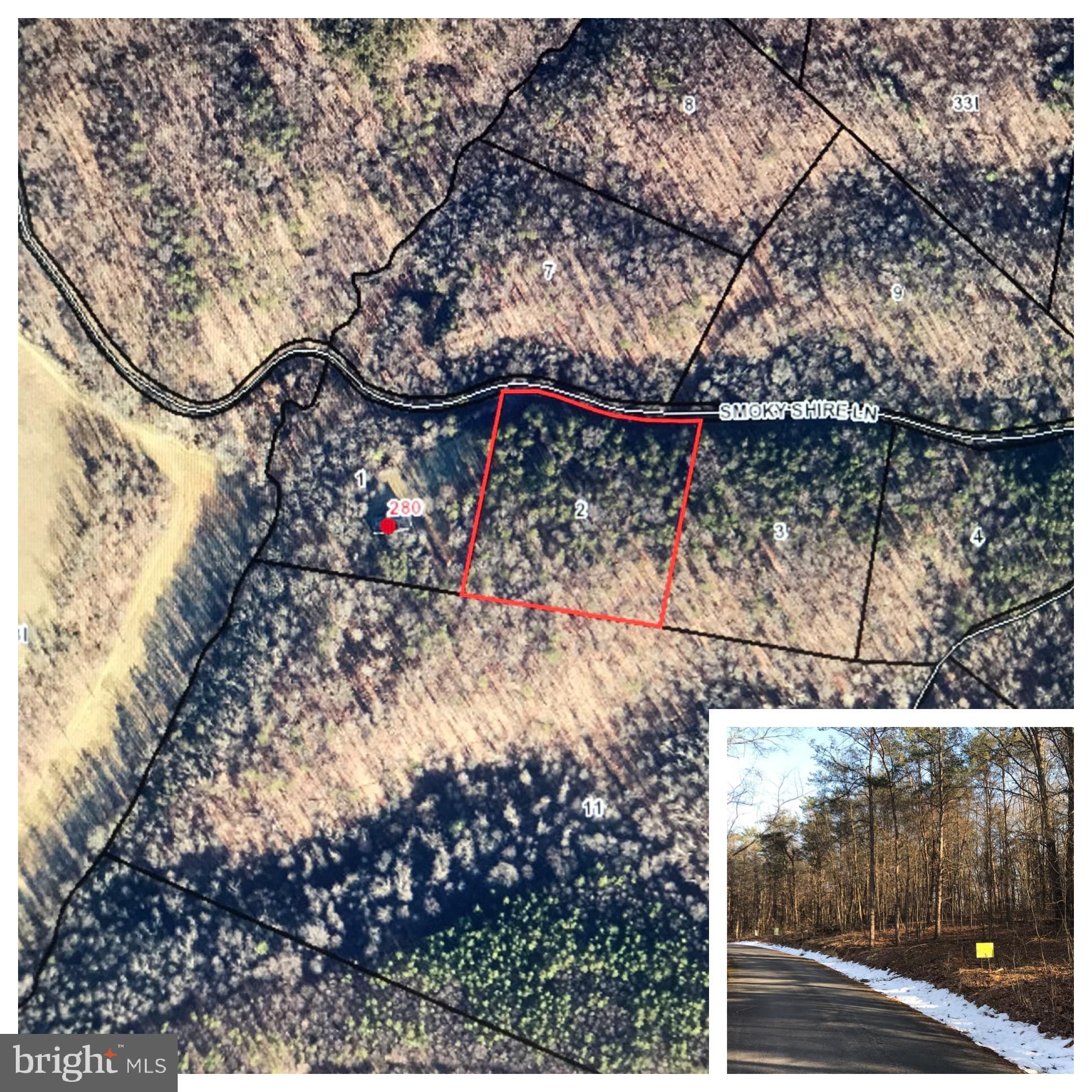 3 Acres, Lot 2 SMOKEYSHIRE, Cross Junction, VA 22625 Land and Farm