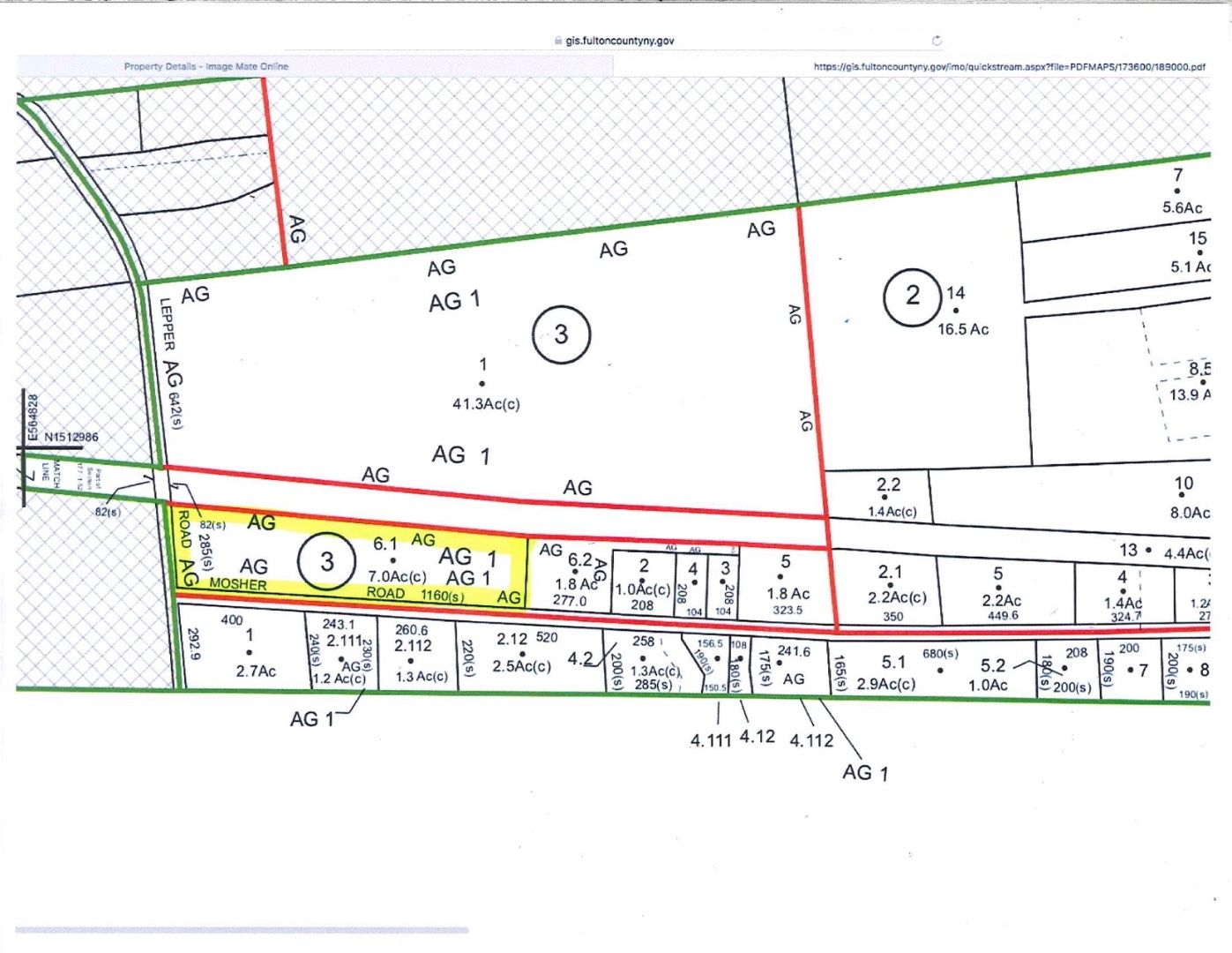 7 Acres, N Mosher Road, Perth, NY 12010 Land and Farm