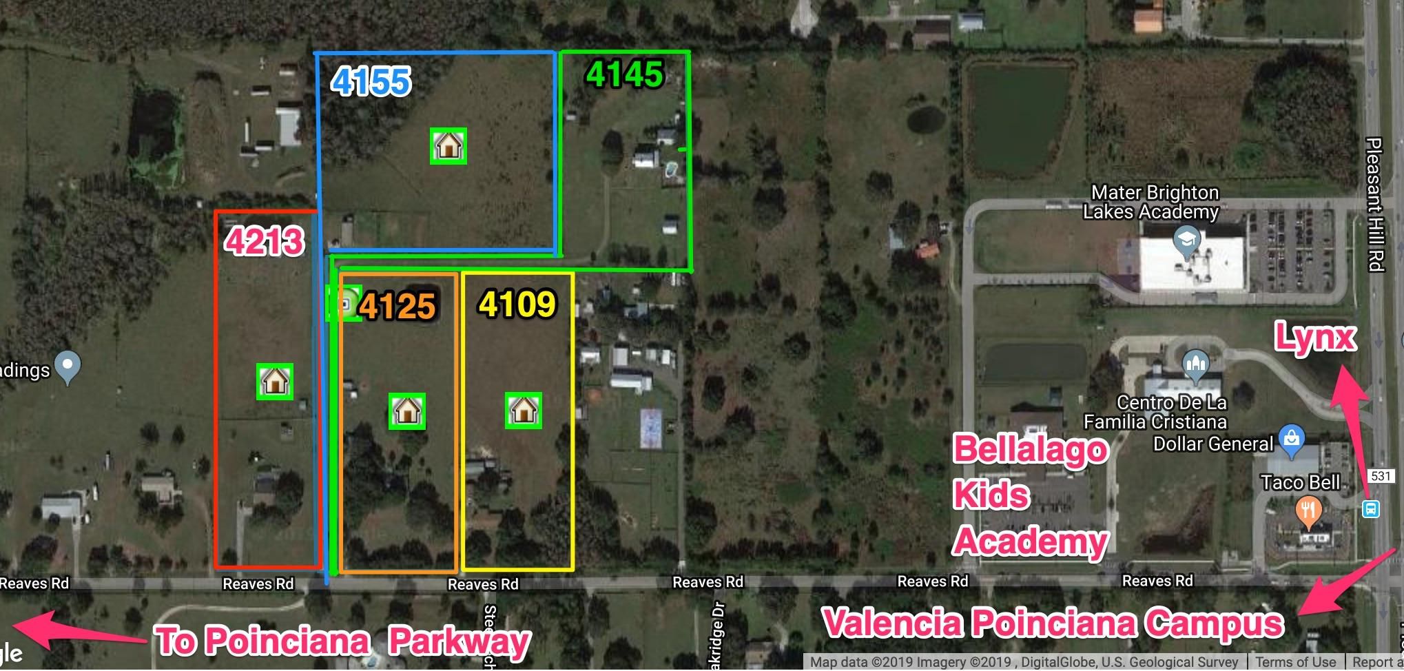 4145 Reaves Road, Kissimmee, FL 34746 Land and Farm