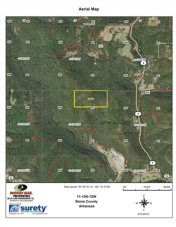 80 Acres, Mountain View, AR 72560 Land and Farm