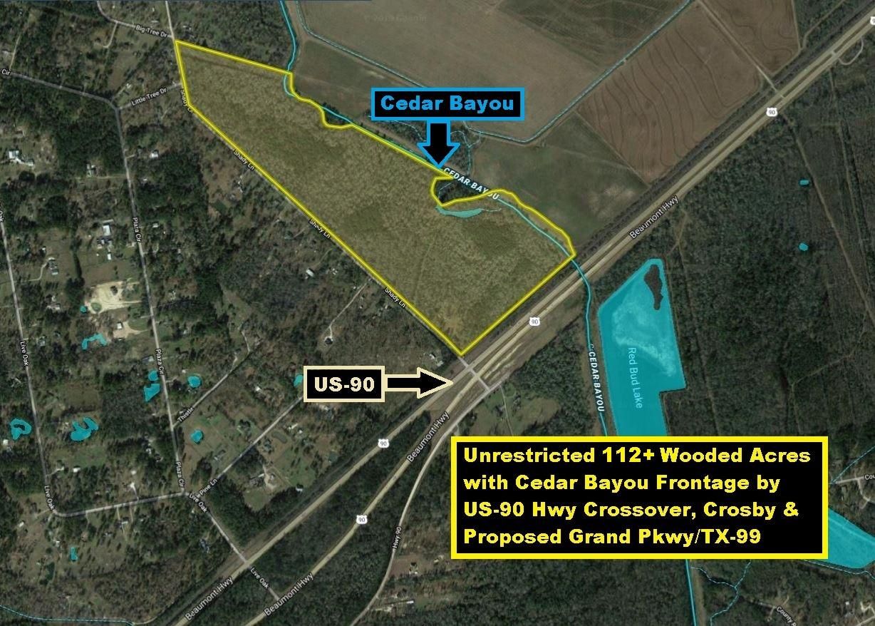20206 Shady Ln, Crosby, TX 77532 MLS 60307890 Land and Farm