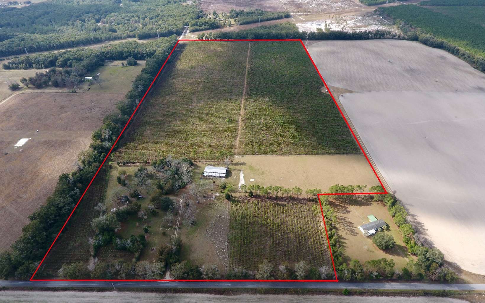 77.41 Acres, 17473 89TH RD, Mcalpin, FL 32062 Land and Farm