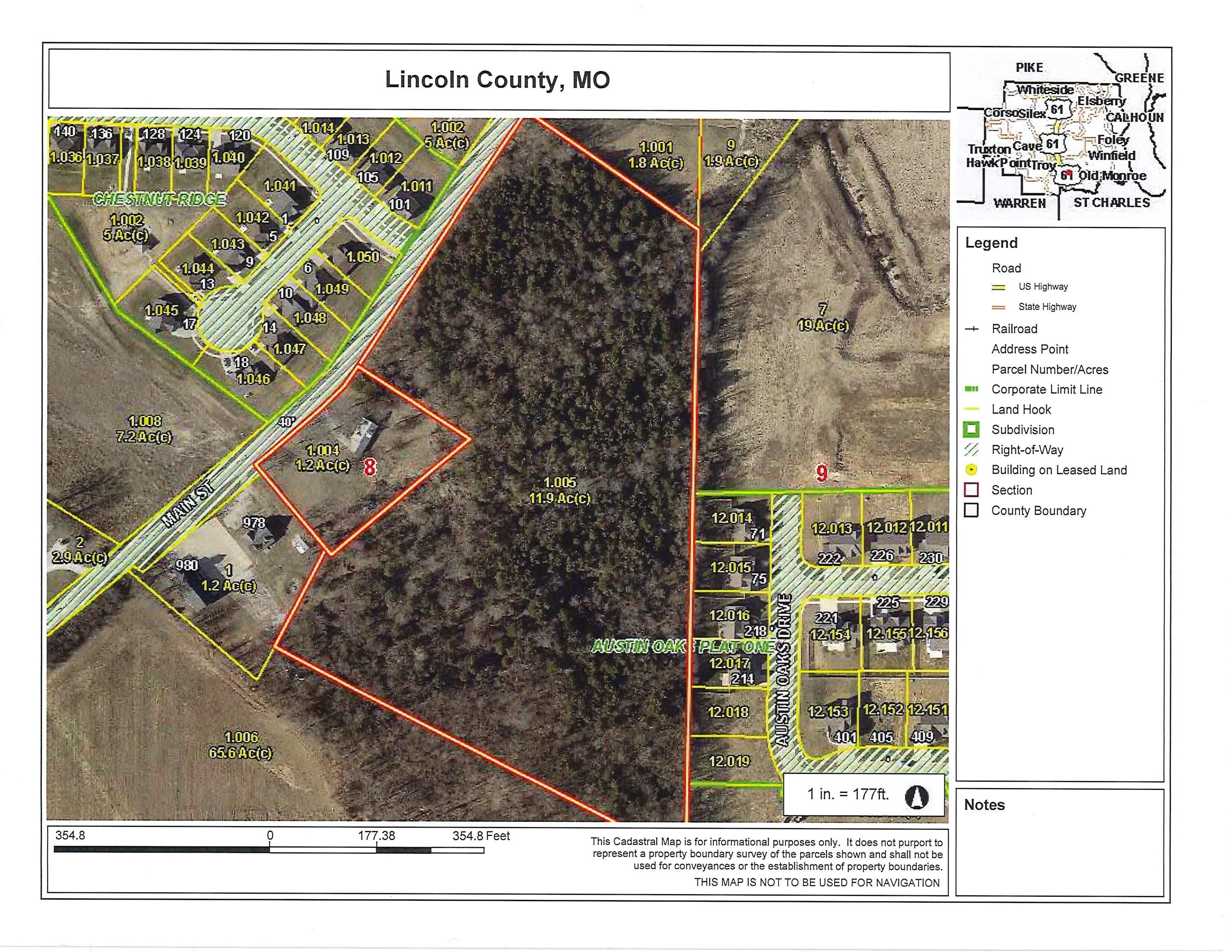 968 Main Street, Moscow Mills, MO 63362 MLS 200003361 Land and Farm