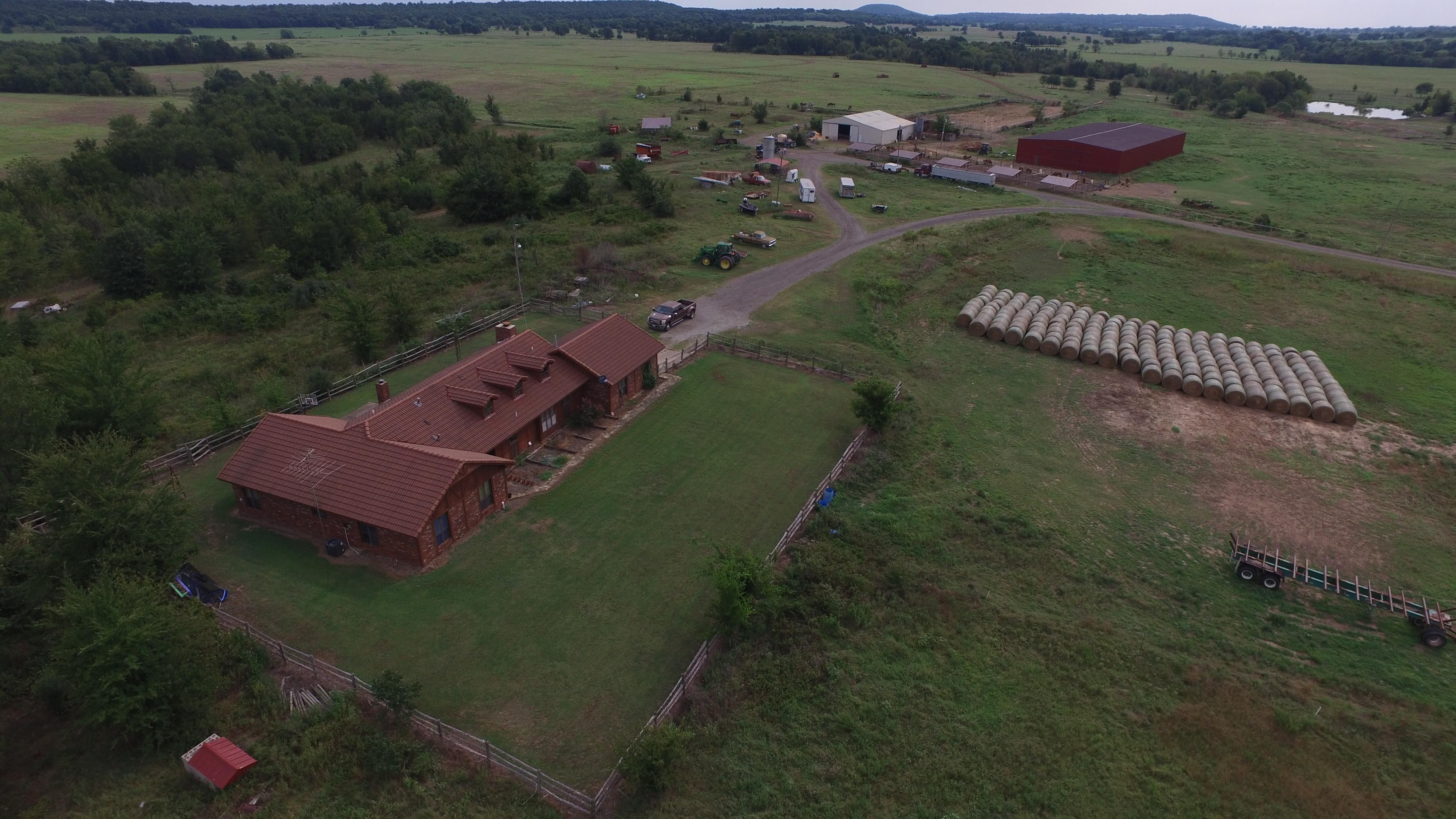 420 Acres, Keota, OK 74941 Land and Farm