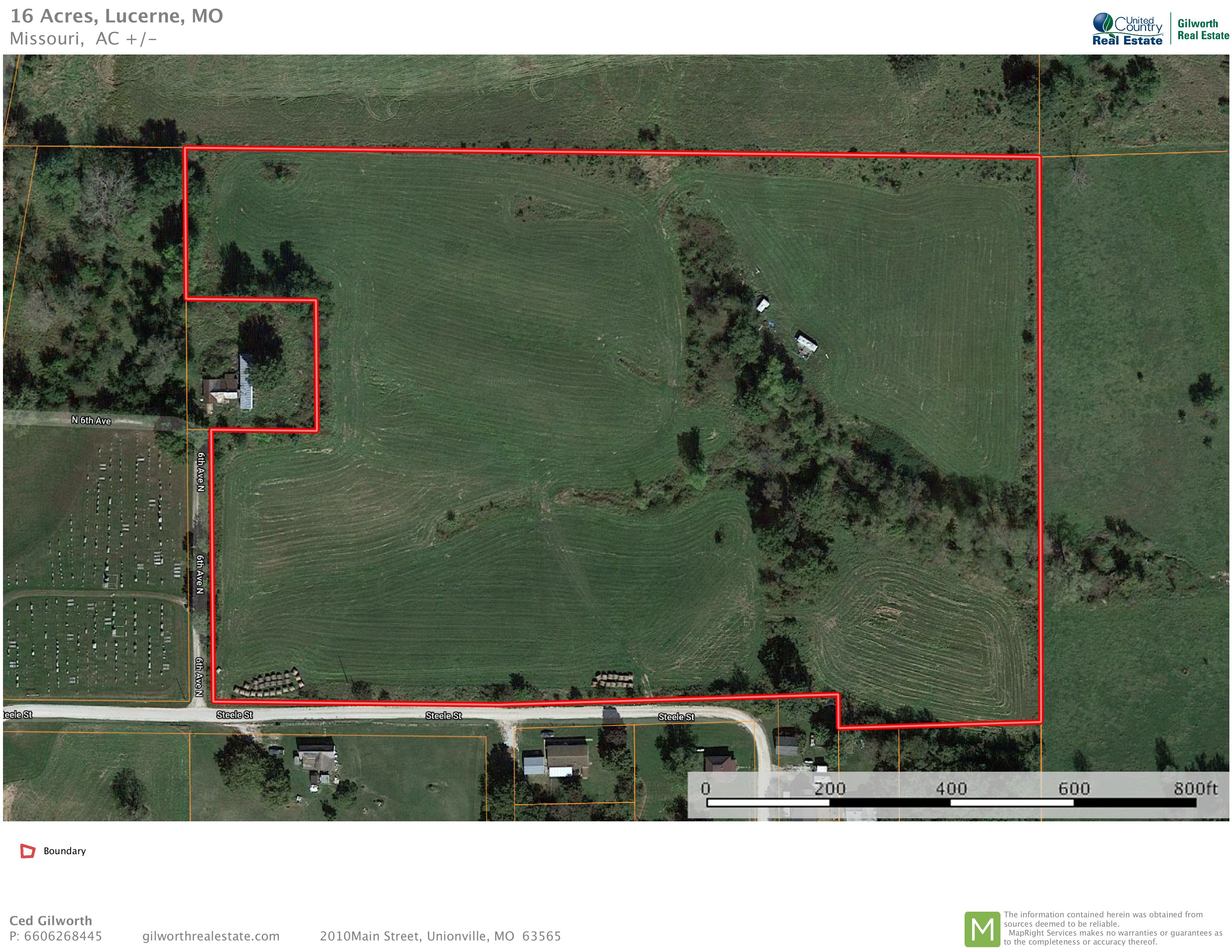 0 Steele Street, Lucerne, MO 64655 MLS 26057 Land and Farm