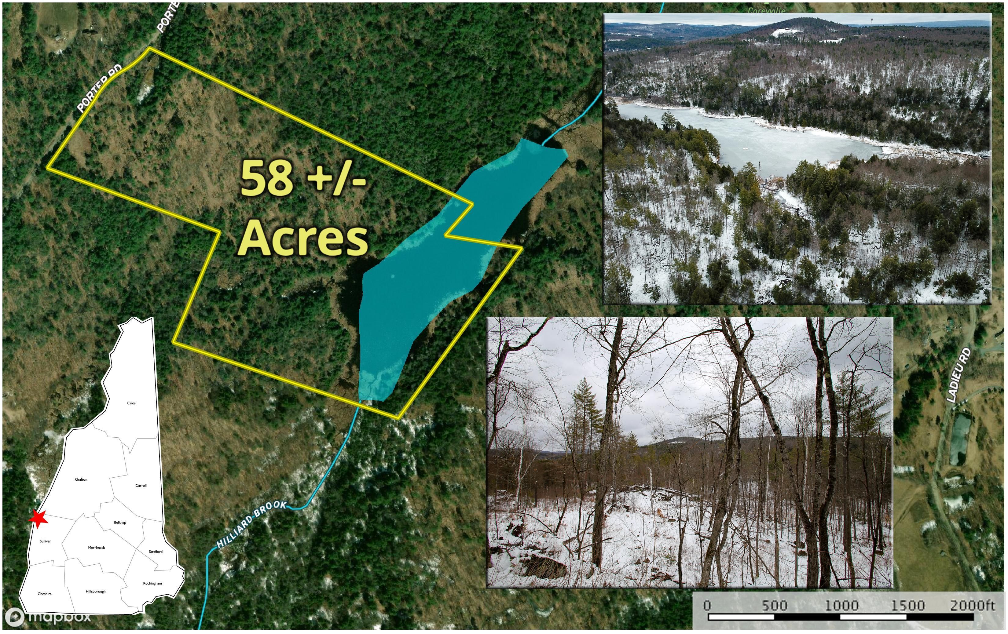 58 Acres, 203 Porter Road, Plainfield, NH 03781 Land and Farm