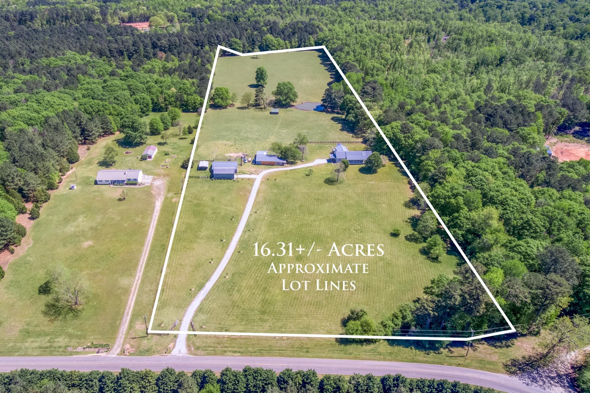 16.3 Acres, 2379 Clarence Odum Road Northwest, Monroe, GA 30656 Land