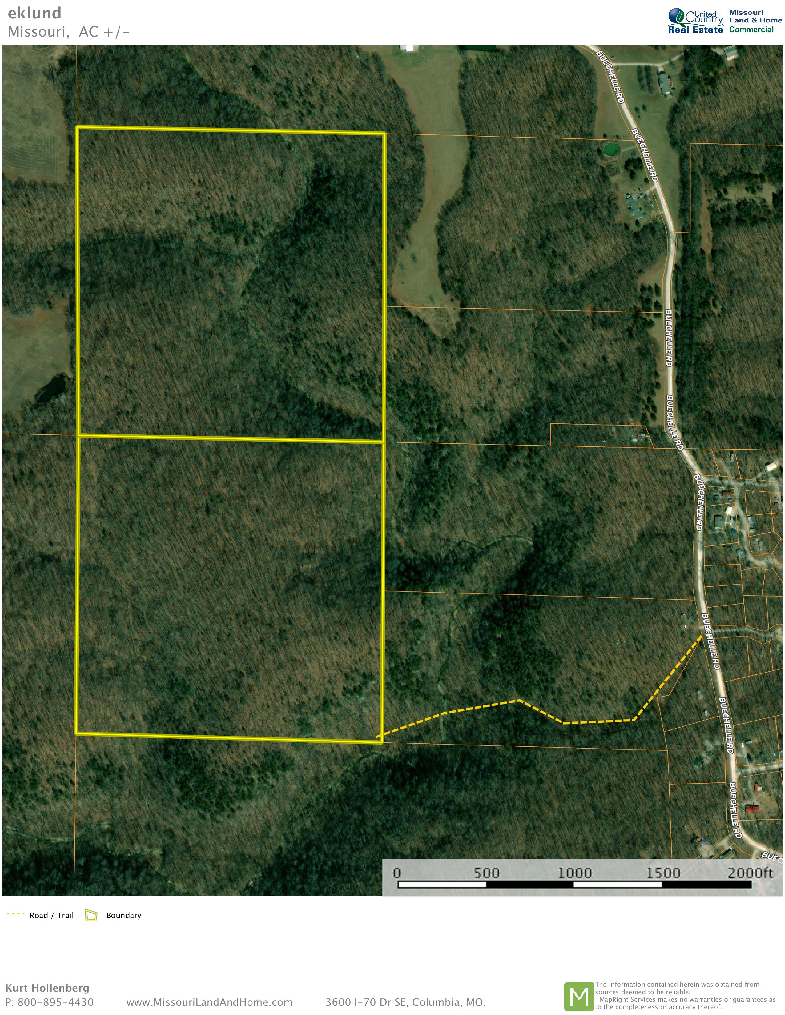 80 Acres, Buechele Road, New Florence, MO 63363 Land and Farm