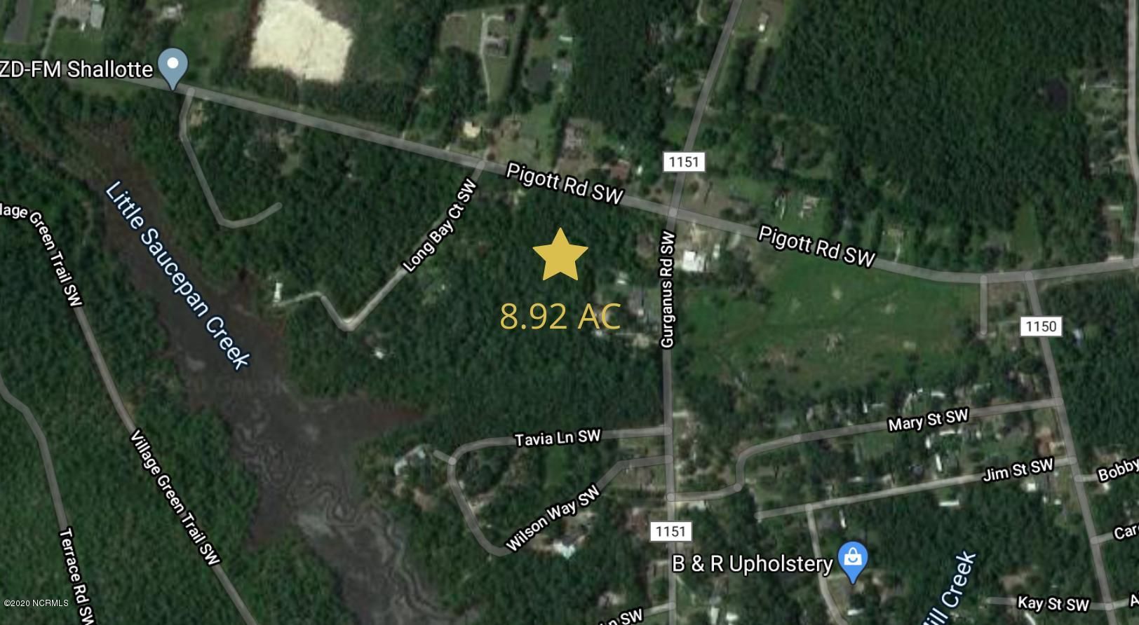 8.92 Acres, TrA 8.92 Pigott Road SW, Shallotte, NC 28470 Land and Farm