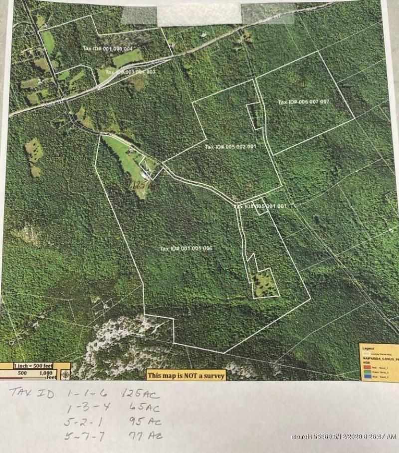 77 Acres, 0 S Hodgdon Road, Buckfield, ME 04220 Land and Farm
