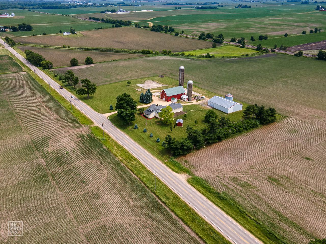 5 Acres, 1504 IL Route 72, Kirkland, IL 60146 Land and Farm