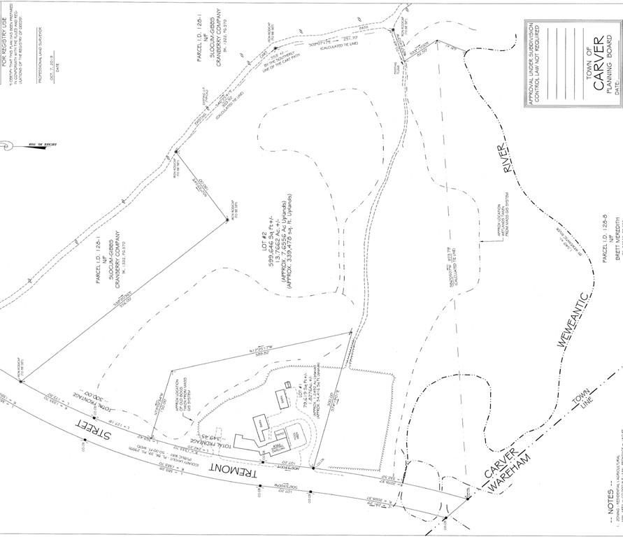 13.76 Acres, 368 Tremont Street, Carver, MA 02330 Land and Farm