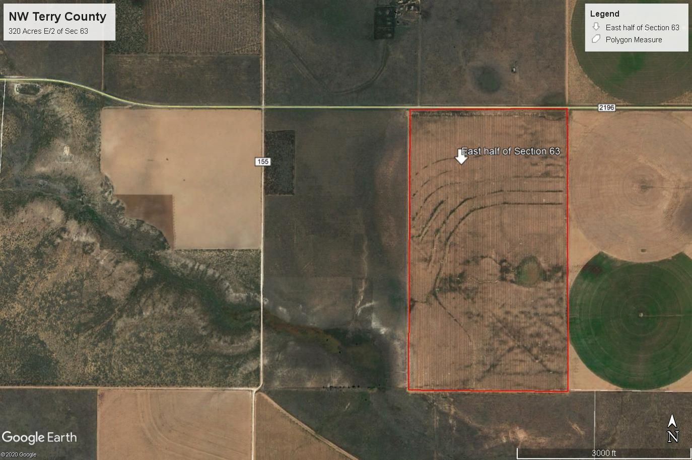 320 Acres, Brownfield, TX 79316 Land and Farm