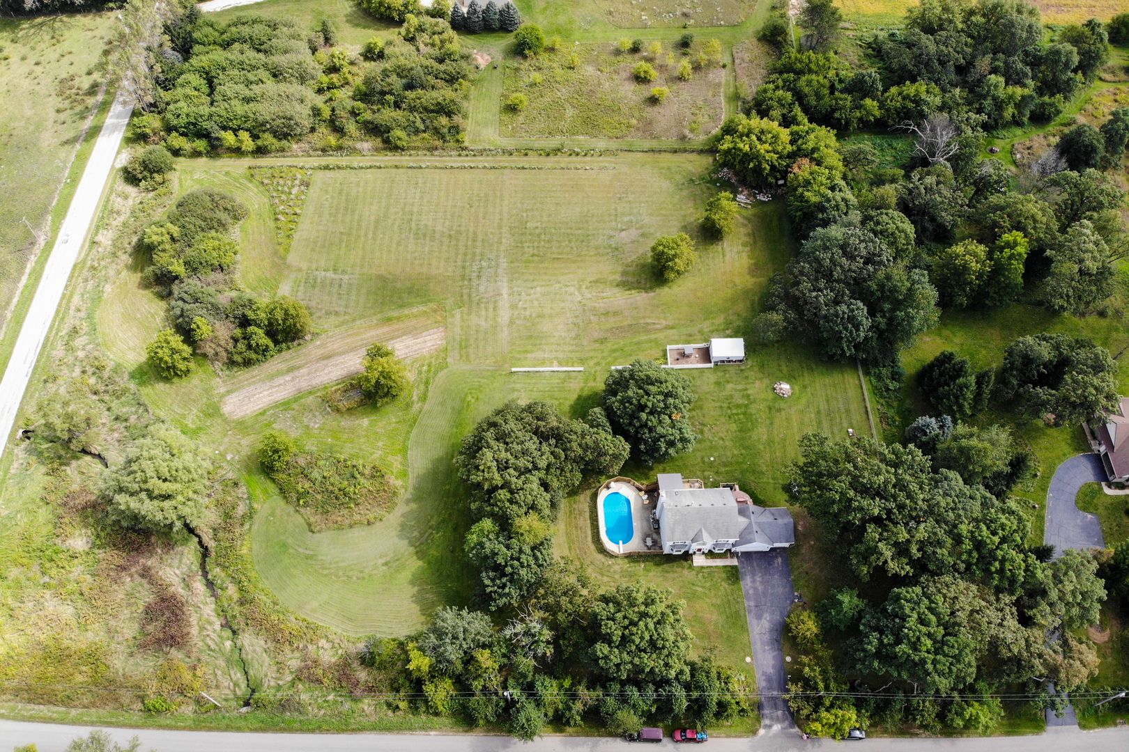 6.03 Acres, 17405 Stimes Road, Capron, IL 61012 Land and Farm