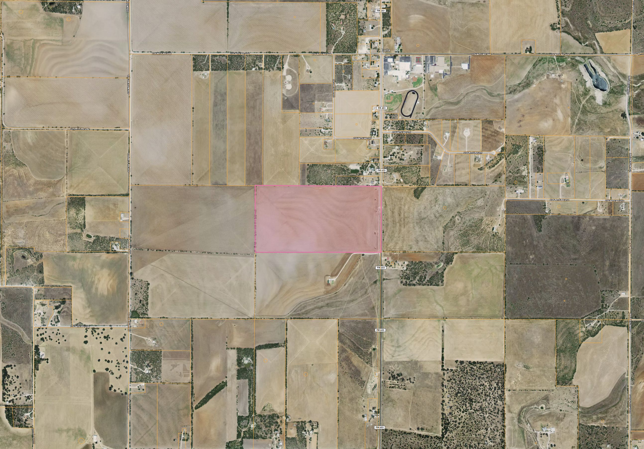 83.4 Acres, 000 FM 603, Eula, TX 79510 Land and Farm