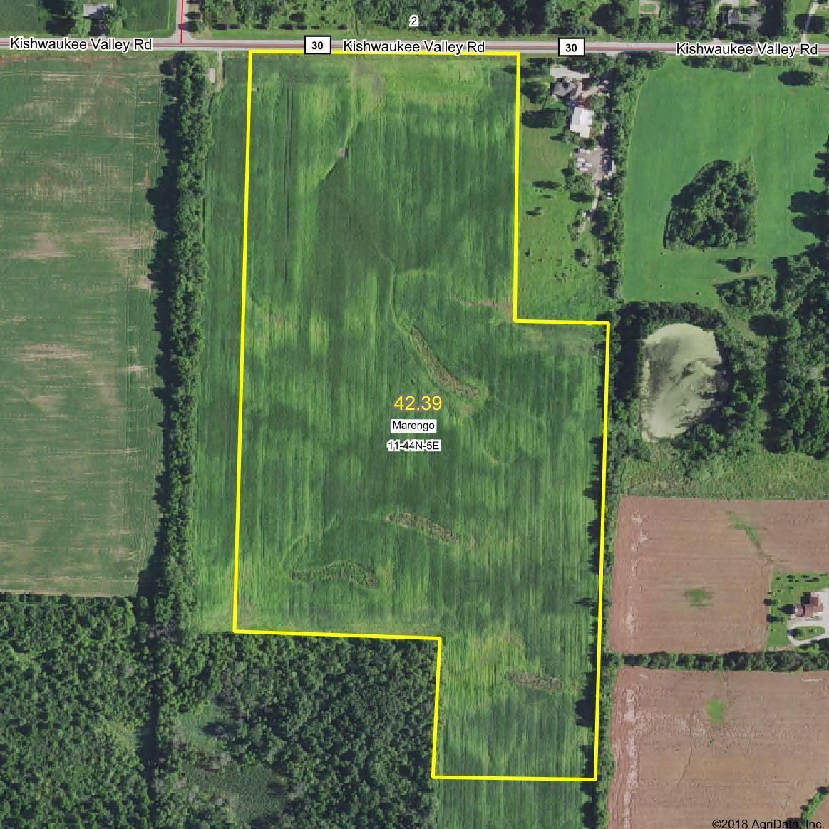 42.39 Acres, Kishwaukee Valley Road, Woodstock, IL 60098 Land and Farm