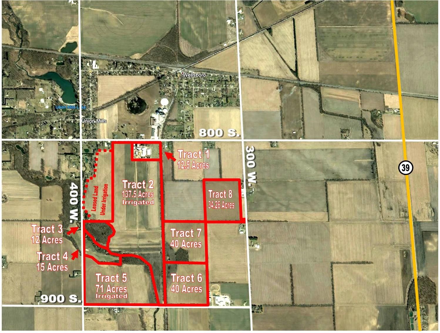 362 Acres, 3606 West 800 South, Union Mills, IN 46382 Land and Farm