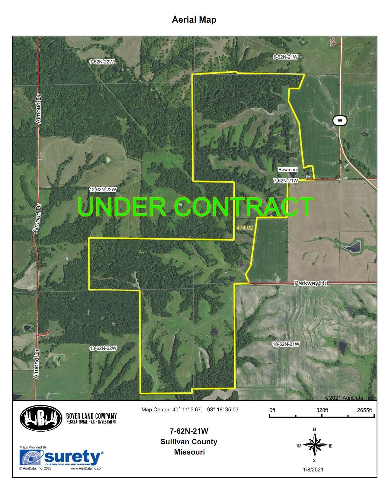 472 acres in Humphreys, MO, 64646 Land and Farm