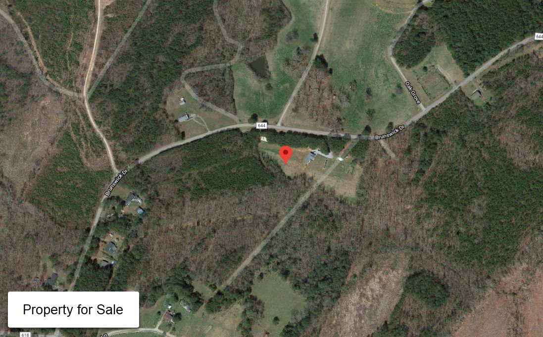 3060 Brunswick Dr, Alberta, VA 23821 Land and Farm