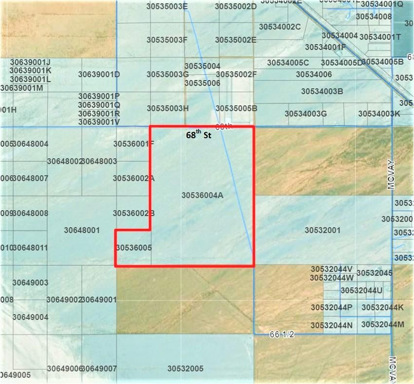520 Acres, 68th St & McVay, Salome, AZ 85325 Land and Farm