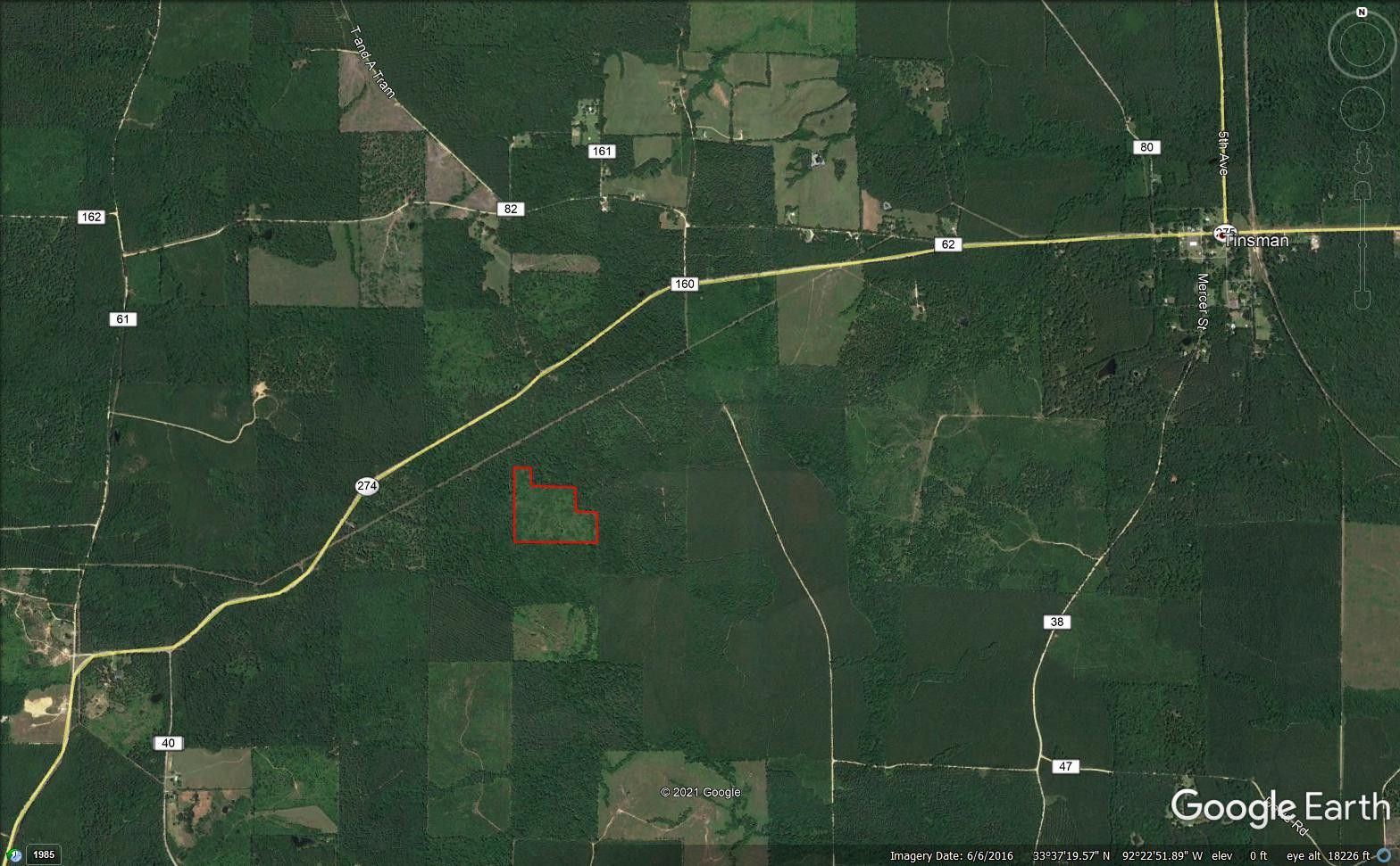 27 Acres, Tinsman Rd Tract, Hampton, AR 71744 Land and Farm