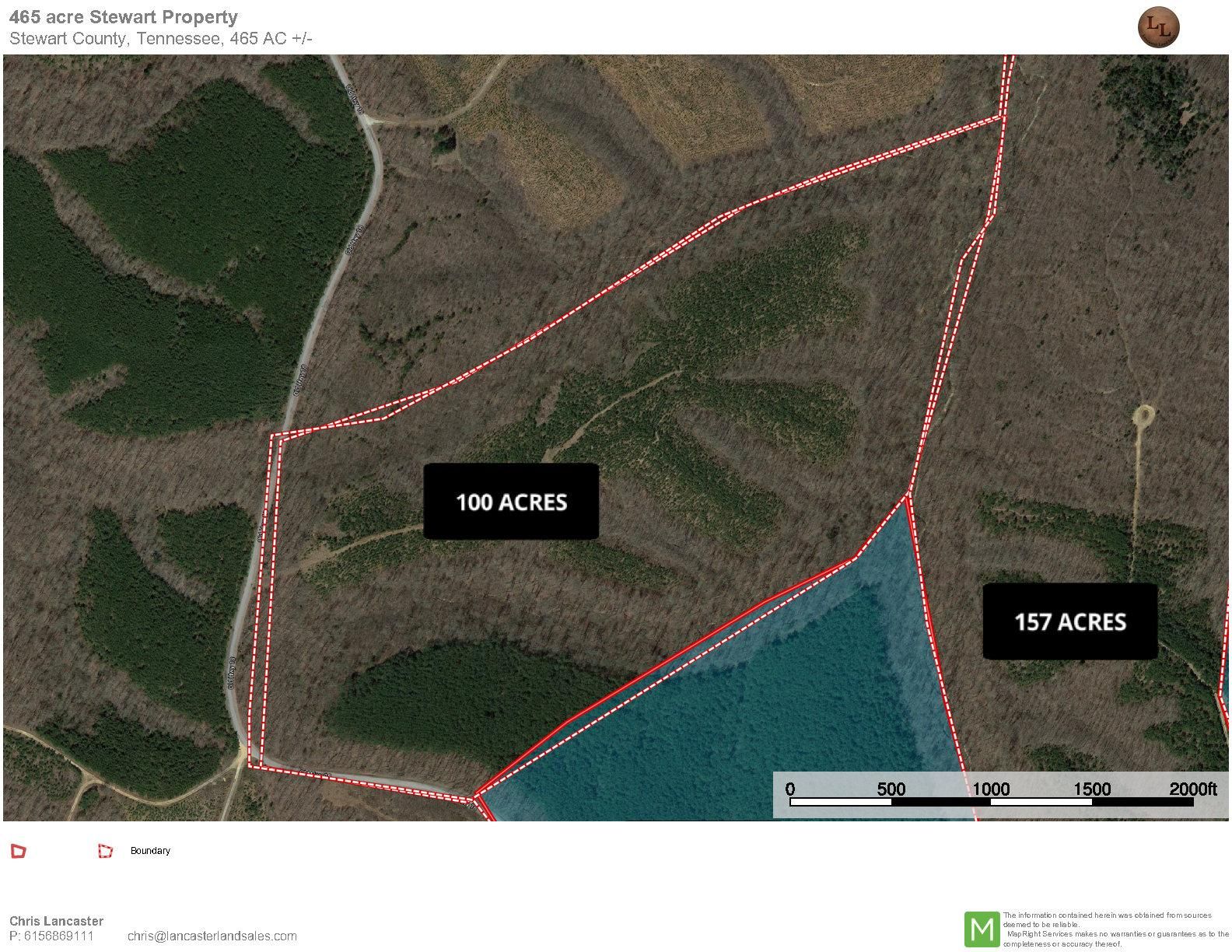 100 Acres, Old Highway 18, Stewart, TN 37175 Land and Farm