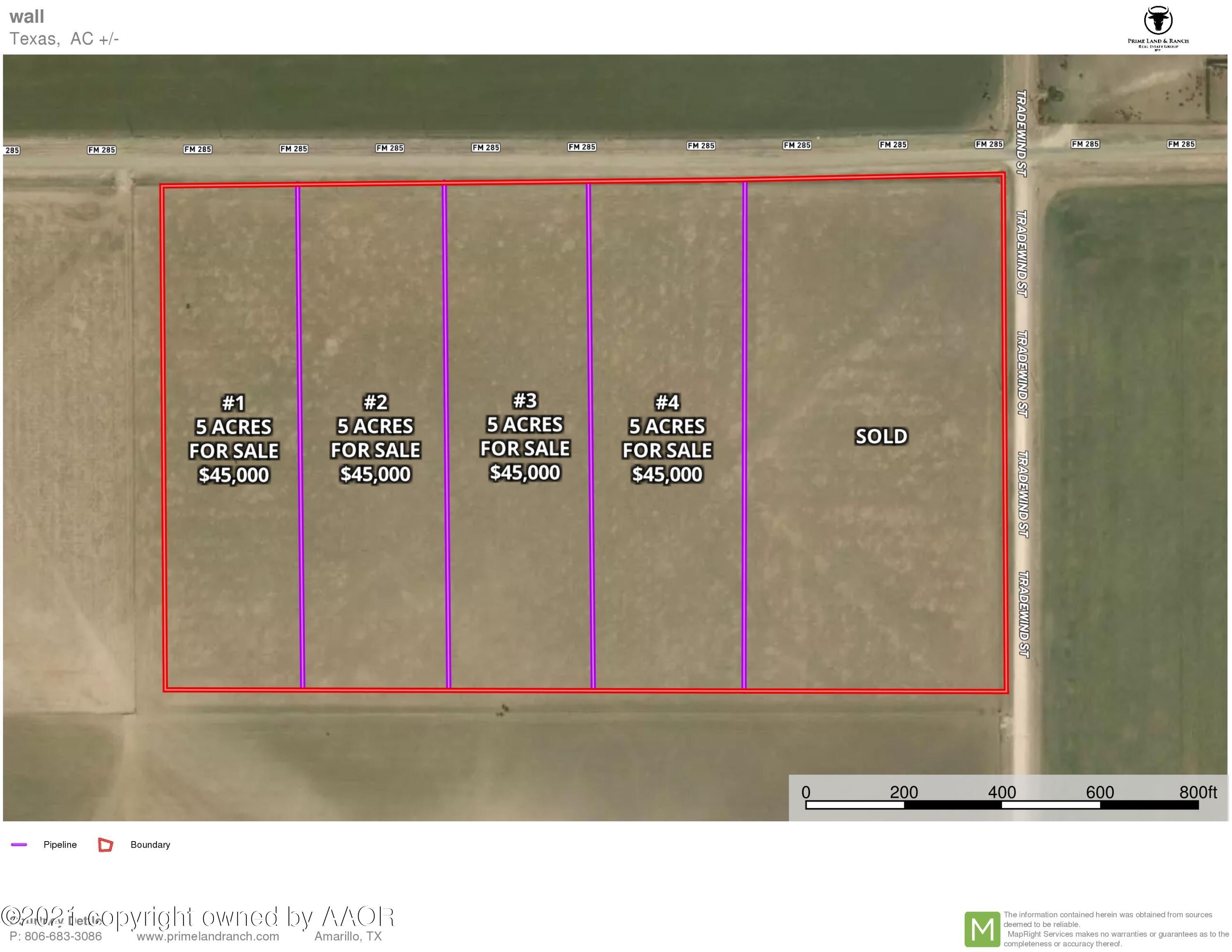 5 Acres, Tract 1 FM285, Happy, TX 79042 Land and Farm