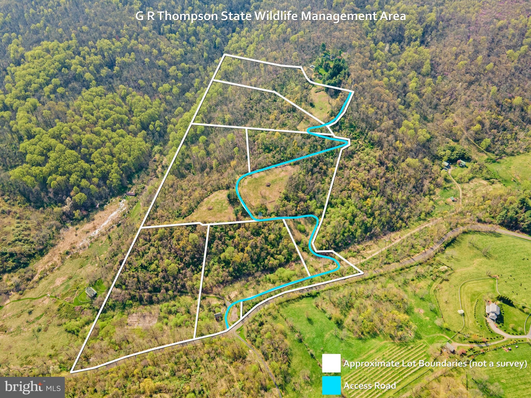 58.05 Acres, 6 LOTS LEEDS MANOR ROAD MARKHAM DELAPLANE, Markham, VA