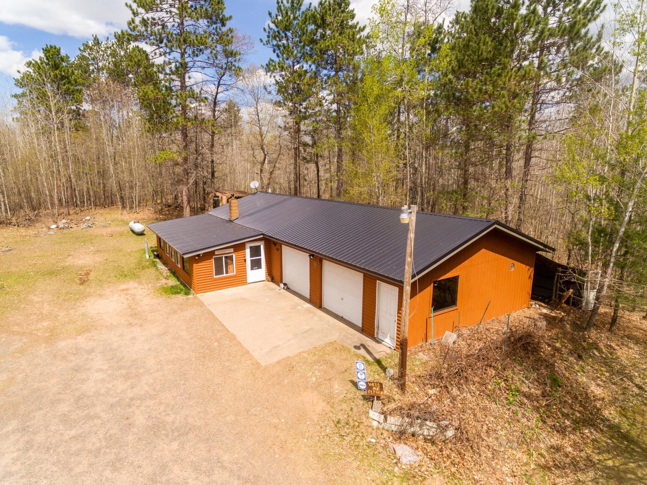 10 Acres, 2770 E Long Lake Road, Dairyland, WI 54830 Land and Farm