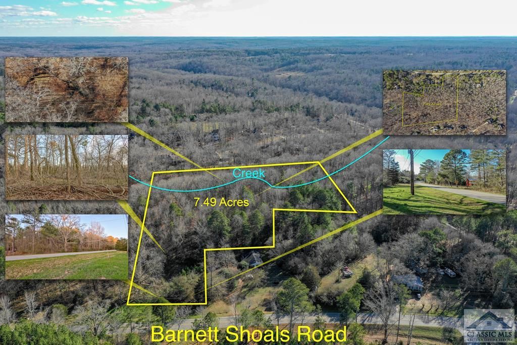 7.49 Acres, 0 Shoals Road, Watkinsville, GA 30677 Land and Farm